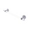 Clearview Collection 36 Inch Towel Bar with Twisted Accents - Polished Chrome